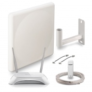 Комплект 4G/3G интернет для дачи и загородного дома KDI16-4G-MR