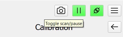 Рис.21 Кнопка «Toggle Scan/Pause»