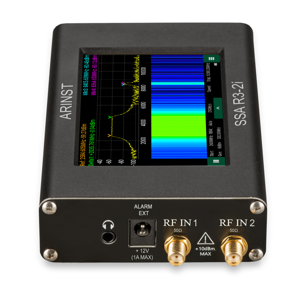 Arinst SSA R3-2i двух портовый анализатор спектра, 24МГц - 6ГГц
