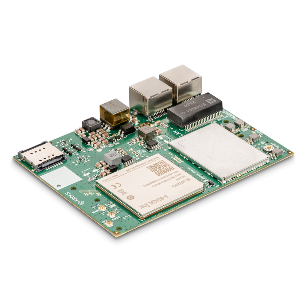 Kroks Rt-Brd m6-Gn гигабитный роутер с модемом LTE cat.6 для установки в гермобокс