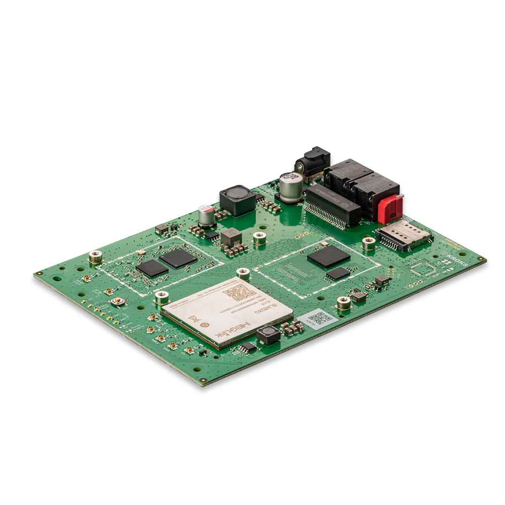 Kroks Rt-Brd m12-G гигабитный роутер с модемом LTE cat.12 для установки в гермобокс 256 ОЗУ