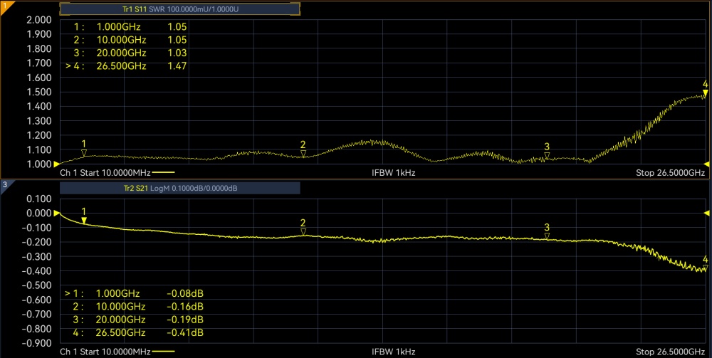 Переходник угловой 2.92mm(male) - 2.92mm(female) до 40 ГГц, rev.T