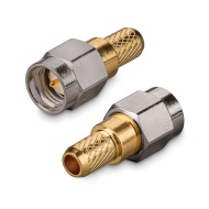 Разъем SMA(male) на кабель RG-195, обжимной до 18 ГГц