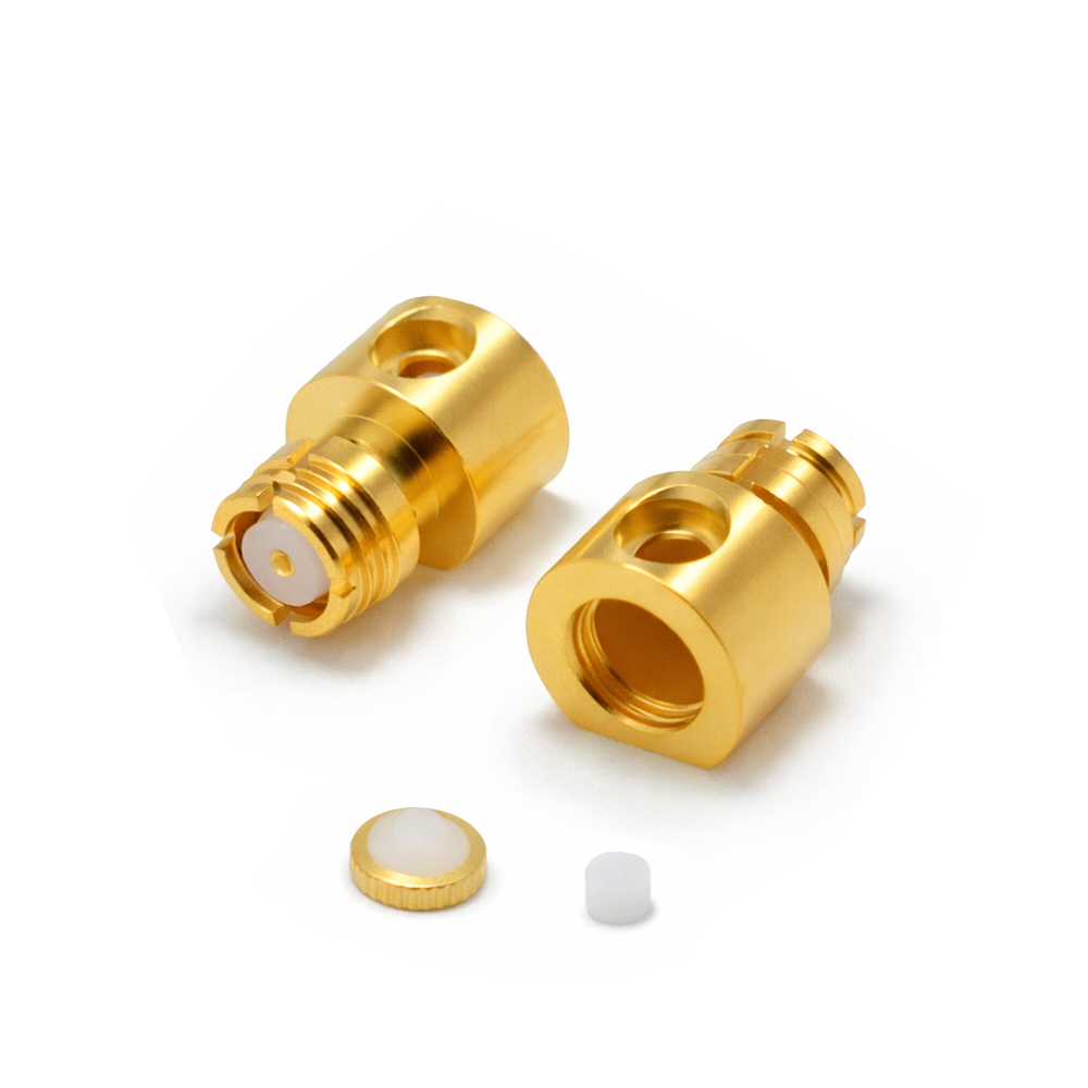 Разъем SMP(female) Y на кабель B220, угловой