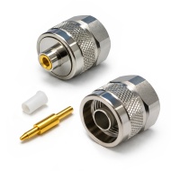 Разъем N(male) Y на кабель RG-402